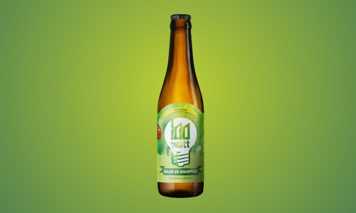 100 Watt Naar de knoppen lentebier 100 Watt Naar de knoppen lentebier